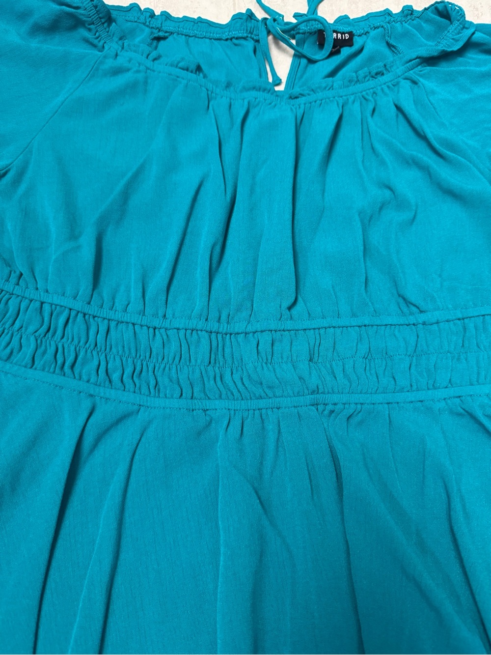 Torrid shirt babydoll gauze top - Picture 6 of 11